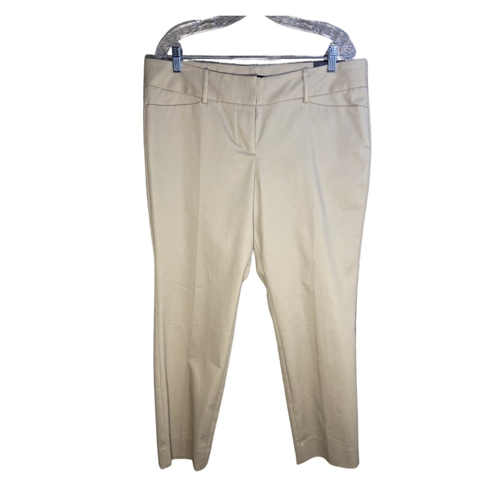 The Limited Women's 14 Beige Tan Stretch Pencil Pants Work Office‎ NWT